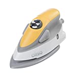 Oliso M2 Pro Mini Project Iron with Solemate for Travel, Sewing, Quilting and Crafting (Butterscotch)