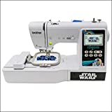 Brother Sewing and Embroidery Machine, 4 Star Wars Faceplates, 10 Downloadable Star Wars Designs, 80 Designs, 103 Built-In Stitches, 4' x 4' Hoop Area, 3.2' Touchscreen, 7 Included Feet