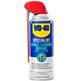 WD-40 Specialist Protective White Lithium Grease Spray with SMART STRAW SPRAYS 2 WAYS, 10 OZ