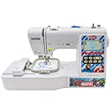 Brother Sewing and Embroidery Machine, 4 Marvel Faceplates, 10 Downloadable Marvel Designs, 80 Designs, 103 Built-In Stitches, 4' x 4' Hoop Area, 3.2' LCD Touchscreen Display, 7 Included Feet