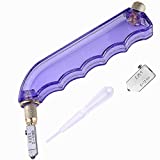 IMT Pistol Grip Oil Feed Glass Cutter Tungsten Carbide, Professional Stained Glass Cutting Tool with 2 Replaceable Head and Oil Reservoir- 2mm-12mm