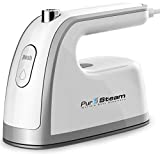 Travel Steamer Iron Mini - 30% More Steam Than Others. Dual Voltage 800W Lightweight, Best for Travel and Quilting Iron with Anti Slip Handle and Non-Stick Soleplate