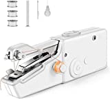 Handheld Sewing Machine, Mini Cordless Portable Electric Sewing Machine Quick Stitch Tool for Fabric, Clothing, or Kids Cloth Home Travel Use