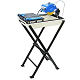 Stark Professional 7'-inch Ceramic Tile Saw with Stand Blade and Guide Machine Wet Tile Cutter Set