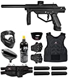Maddog JT Stealth Semi-Automatic .68 Caliber Protective CO2 Paintball Gun Starter Package - Black