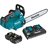 Makita XCU09PT Lithium-Ion Brushless Cordless (5.0Ah) 18V X2 (36V) LXT 16' Top Handle Chain Saw Kit, Teal